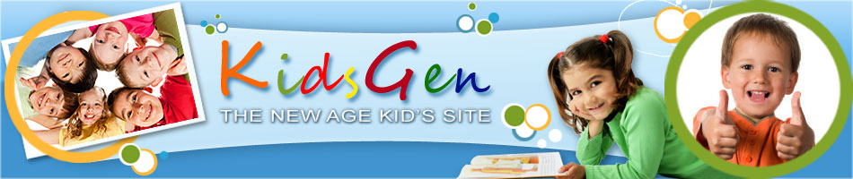 KidsGen - the new age kid's site