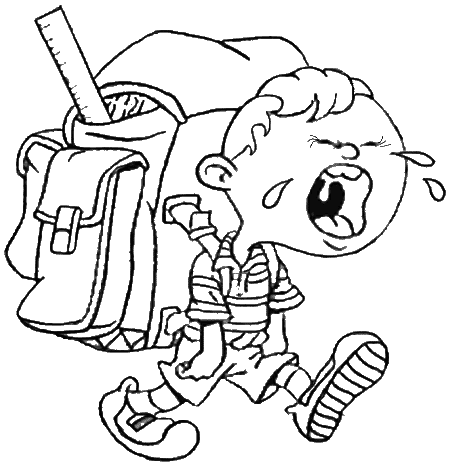 School Coloring on Back To School Coloring Pages