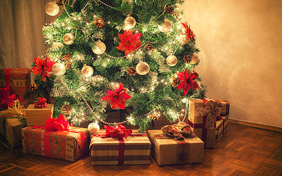 Christmas Traditions - Christmas Tree and Gifts