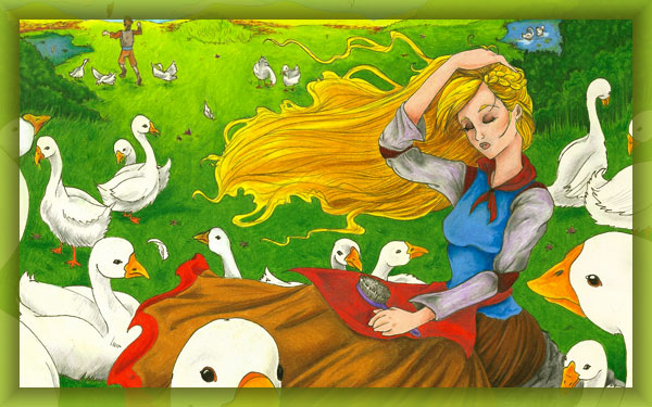 The Goose-Girl - Classic Fairy Tale for kids