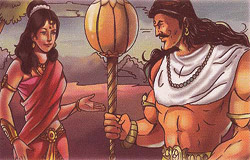 Bhima and Hidimba