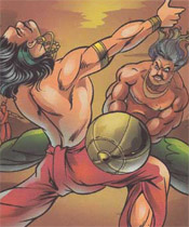 Image result for duryodhana and bhima fight