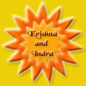 Krishna and Indra