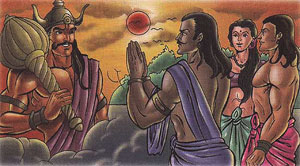 Yudhisthira and Dharmaraja