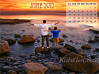 Calendar Wallpapers for June 2012