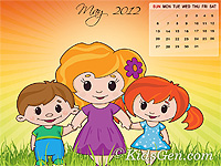 Calendar Wallpapers for May 2012