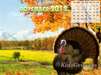 November 2012 Calendar Wallpapers