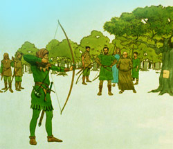 Robin Hood competing