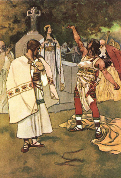 The Decision of Libuscha - Greek Mythology