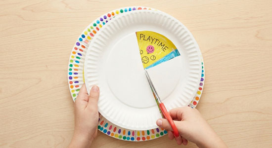 Home work helper wheel step 2: Create the spinner top