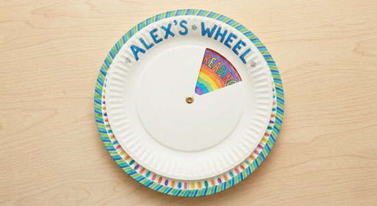 Home work helper wheel step 7: Personal touch