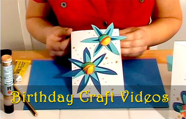 Birthday Craft Videos for kids