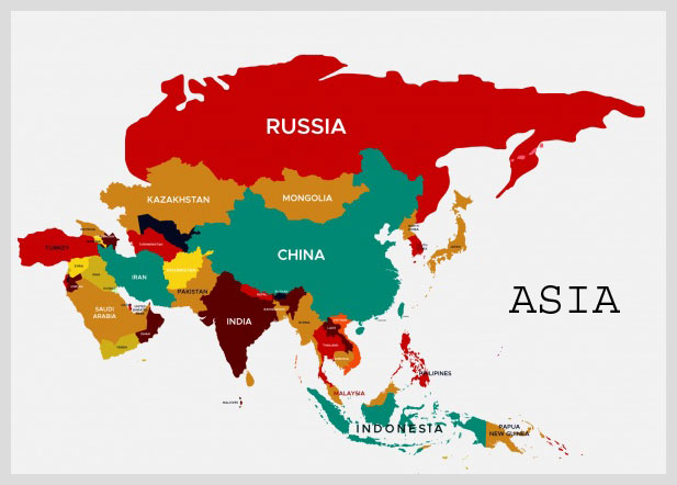 Asian Map