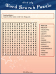 Colored Word Search