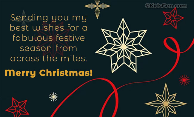 Merry Christmas wishes card for WhatsApp and Facebook Status
