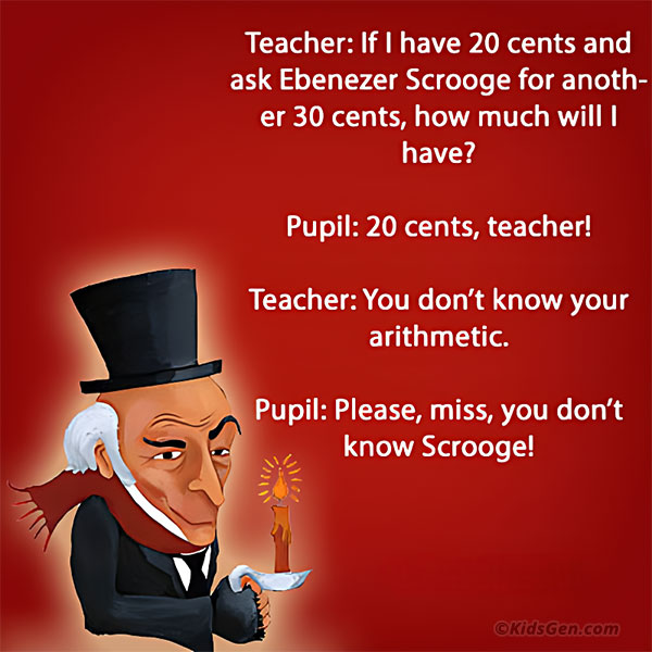 Christmas Joke on a teacher and his students