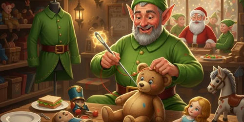 Christmas Story: The Overeating Elf