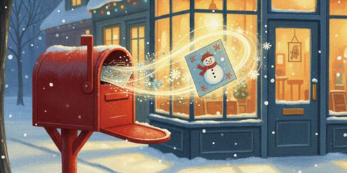 Christmas Story: The Christmas Card That Flew