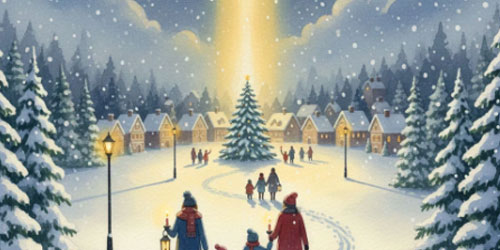 Christmas Story: The Little Star's Glow