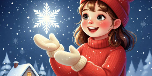 Christmas Story: The Snowflake's Journey