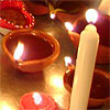Candles and Diyas