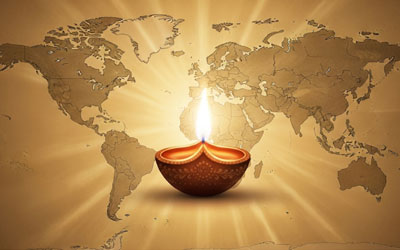 Diwali celebrations around the world
