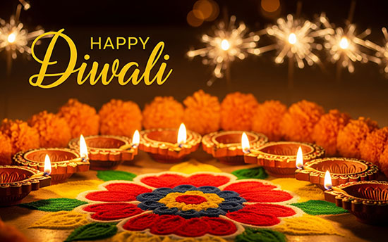 Printable Diwali cards