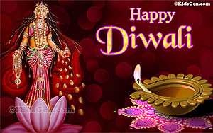 A wonderful desktop illustration of diwali.