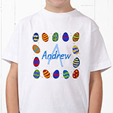 Colorful Eggs Personalized Kid's Clothes