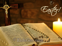 Holy Easter Screensaver for kids