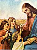 Jesus with kids
