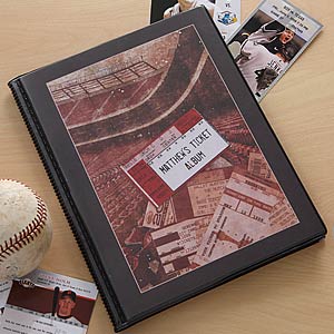 Sporting Events Personalized Ticket Album