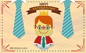 Happy Father's Day Wallpaper with wishes