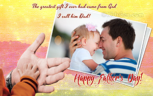 Wallpaper - Father - a greatest gift