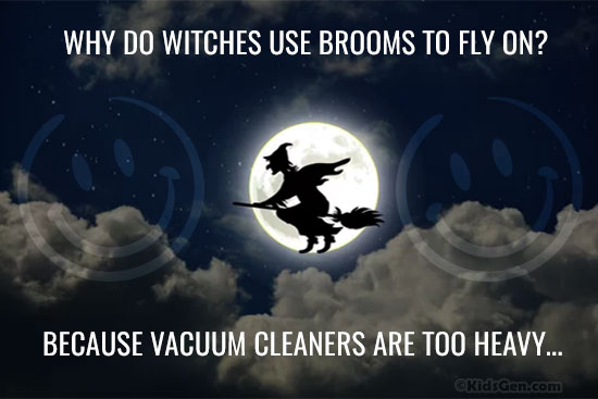 Funny Halloween witches joke