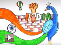 Nanha Munna Rahi Hoon - Son of India - a video song