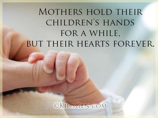 Mother's Day Quotation on mother and her children