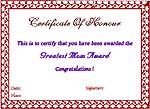 Mothers day certificate 7