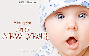 A cute wish on new year