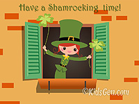 Cute Paddy's Day wallpapers for kids