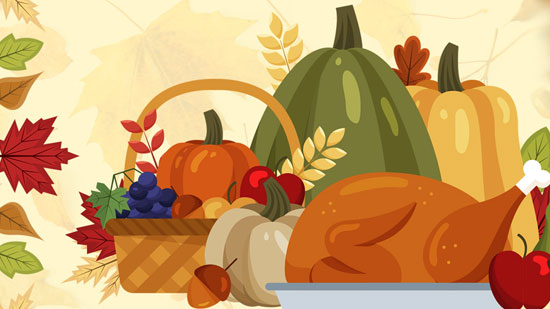 Free Thanksgiving greeting cards for kids