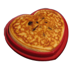 Heart pancake
