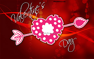 A high quality illustration of valentine day in valentine day wallpaper.