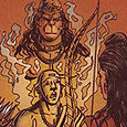Hanuman Befriends Rama