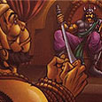 Hanuman Meets Ravana