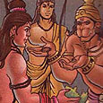 Hanuman Returns to Rama