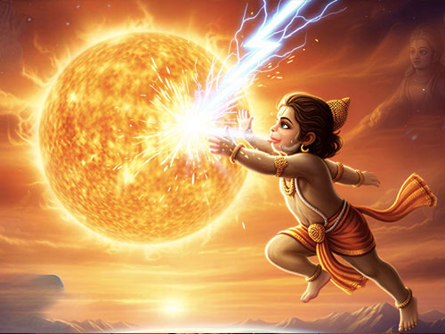 Story behind how Lord Hanuman got his name