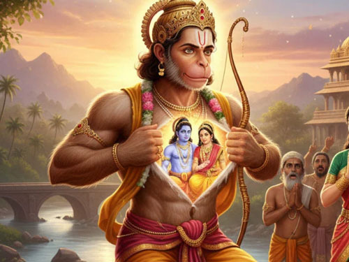 Hanuman - The True Devotee