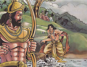 King Dasharatha and Sravana
