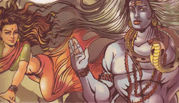 Shiva and Ganga